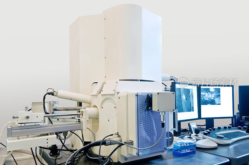 纳米级电子显微镜，高技术研究设备