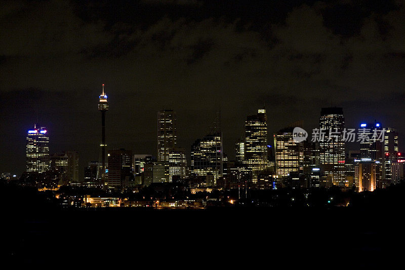 夜晚的悉尼