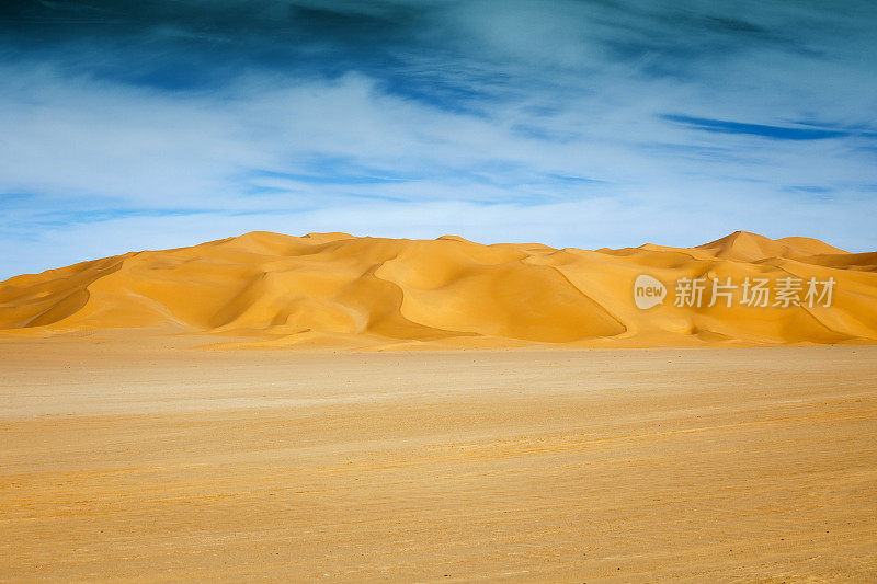 利比亚撒哈拉沙漠的Dunescape