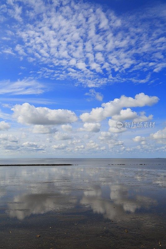 曼多岛的瓦登海