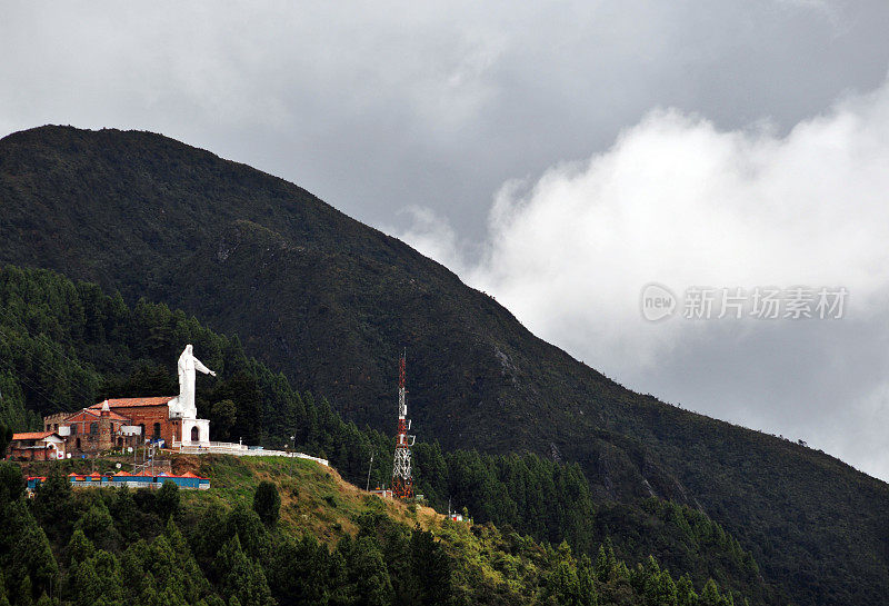 波哥大，哥伦比亚:瓜达卢佩山