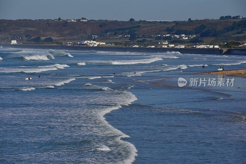 英国泽西岛圣图安湾