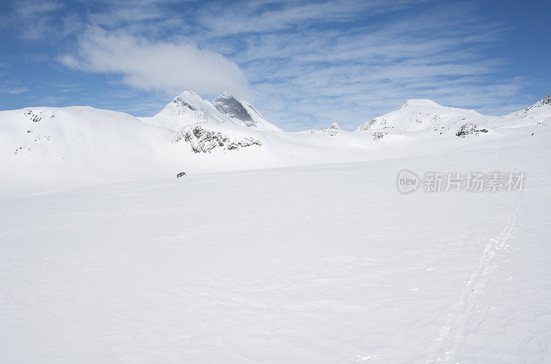 Jotunheimen国家公园的山脉