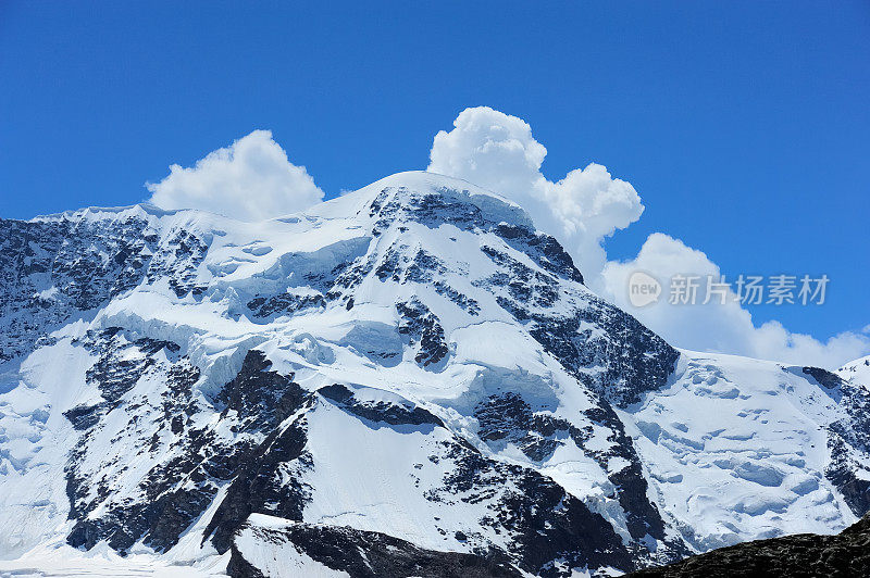 马特洪峰周围的山脉