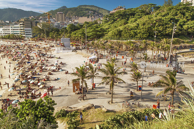 里约热内卢里约热内卢的Arpoador海滩