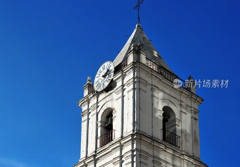 Bogot吗?哥伦比亚:旧金山教堂钟楼