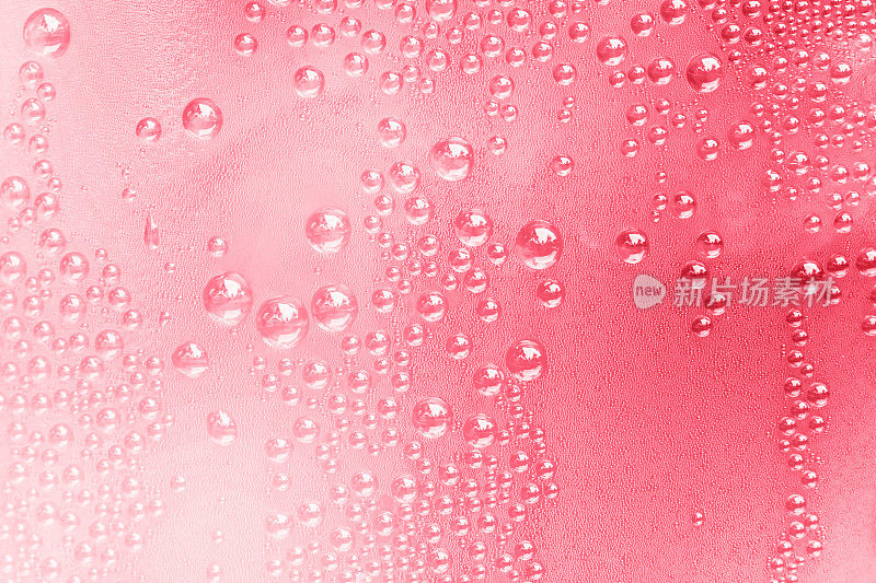 粉色水滴背景