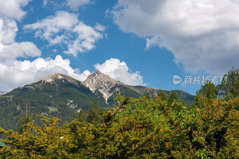 奥地利阿尔卑斯山的山脉