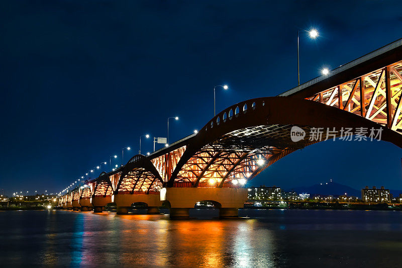 城山大桥VD702夜景