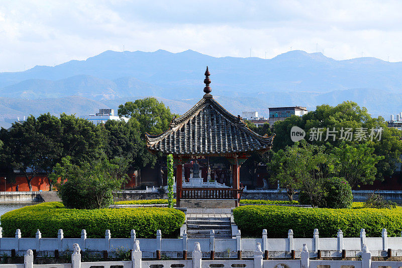 中国云南建水孔庙花园