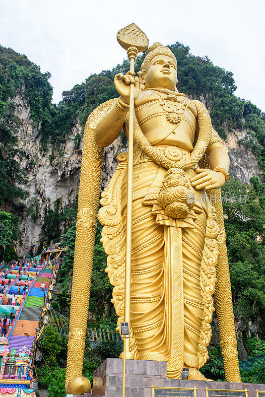 石头融化了马来西亚吉隆坡的Murugan勋爵