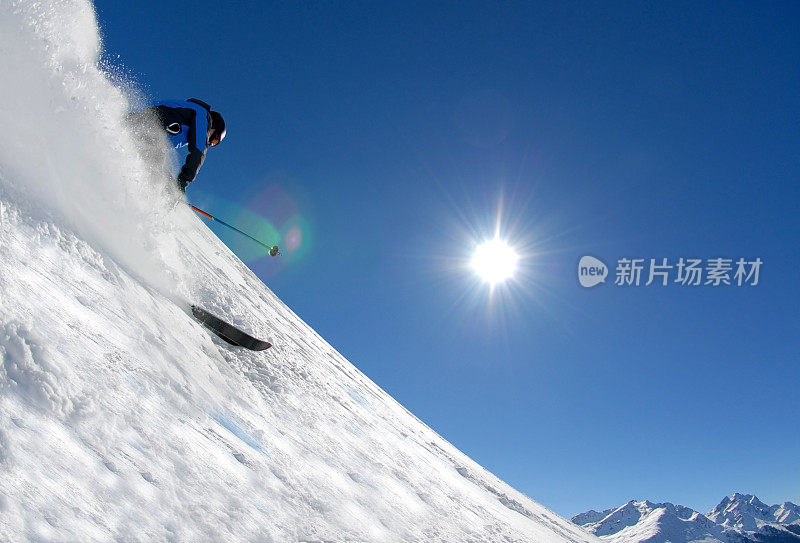 奥地利圣安东极速滑雪