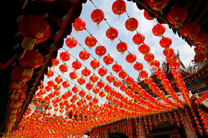 中国新年:天后宫元宵节