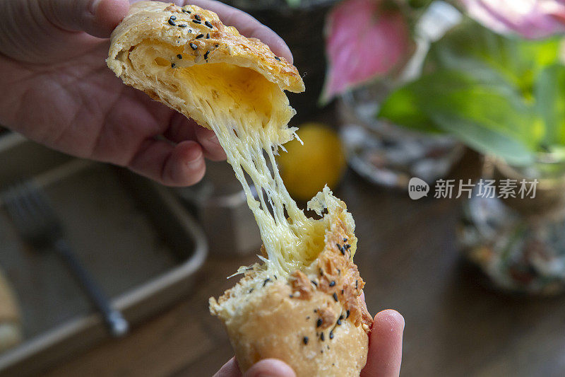 自制早餐:芝士松饼