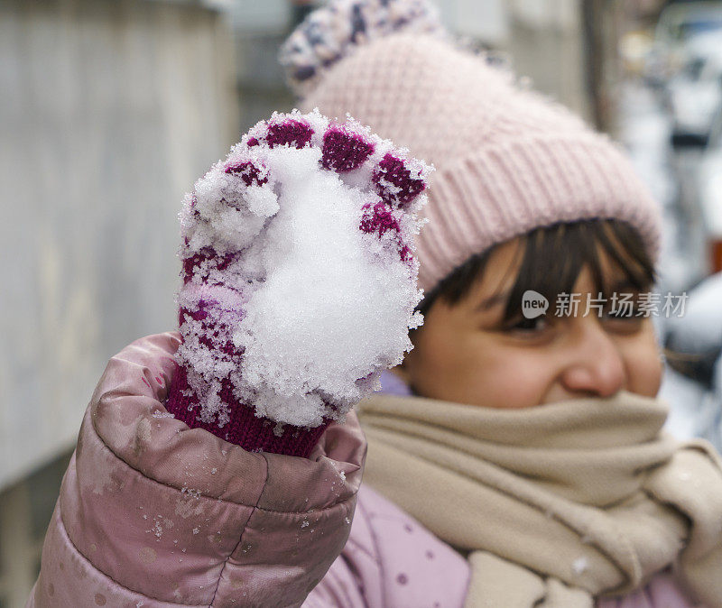 雪的天使