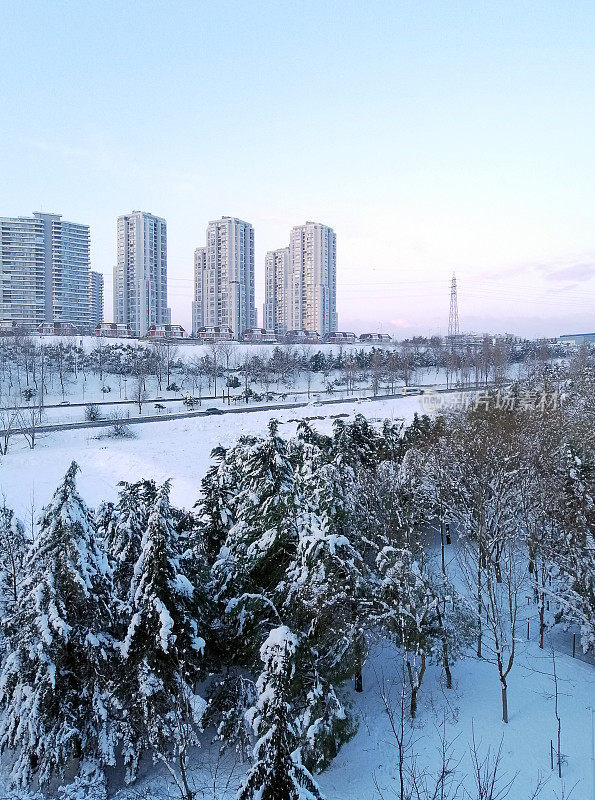 下雪的一天