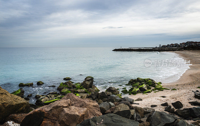 波莫里的黑海海岸。