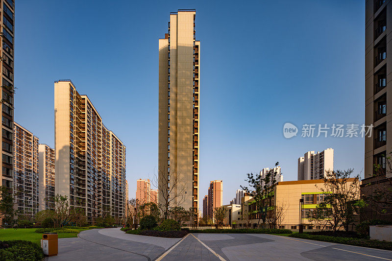 现代城市高层住宅园林景观，