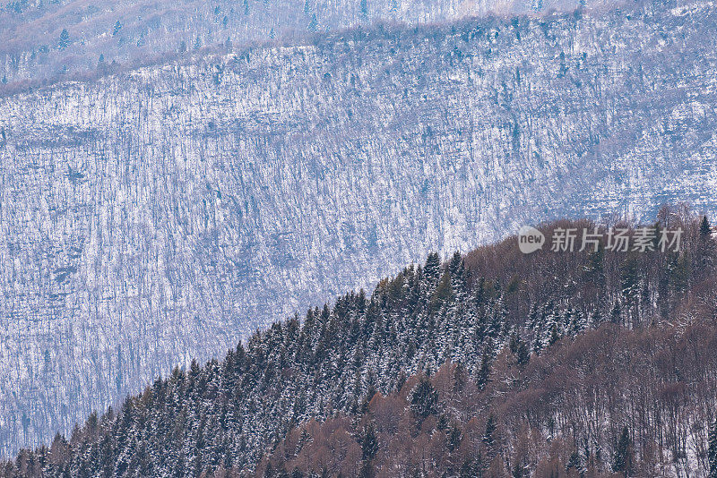 格拉巴山——冬季景观