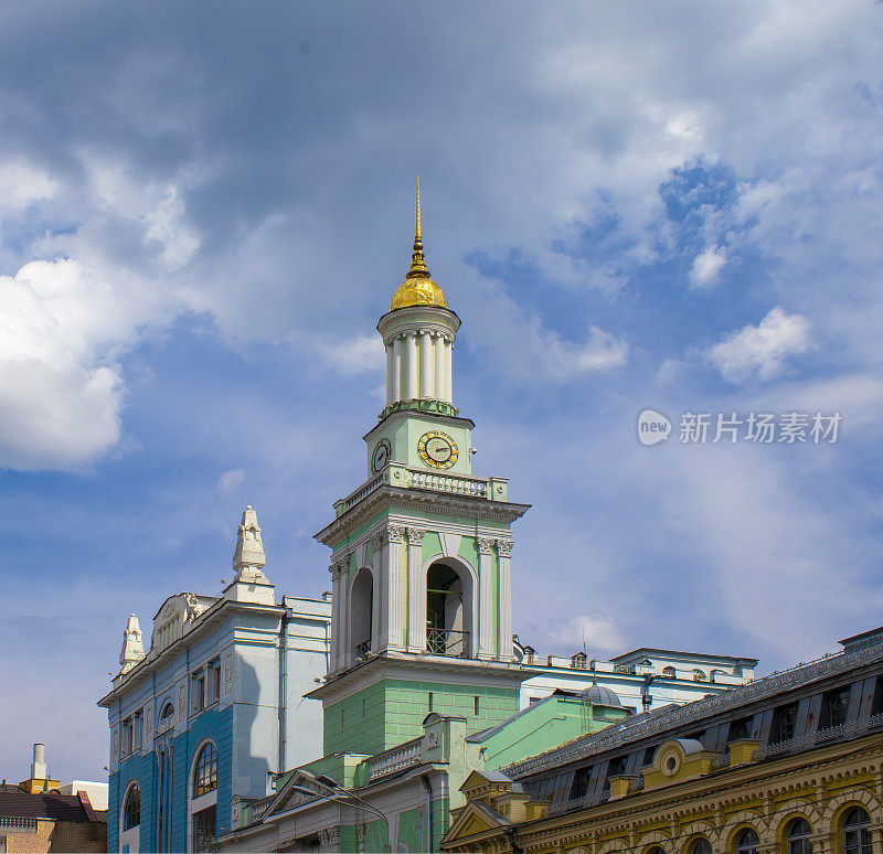 乌克兰东正教会。美丽的基督教大教堂在乌克兰，乌克兰东正教教堂的基辅宗主教区
