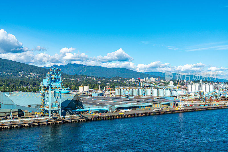 西温哥华和彭比纳加拿大码头，温哥华，加拿大