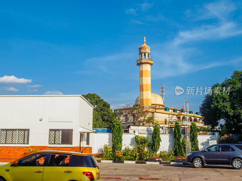 刚果金沙萨美丽的清真寺