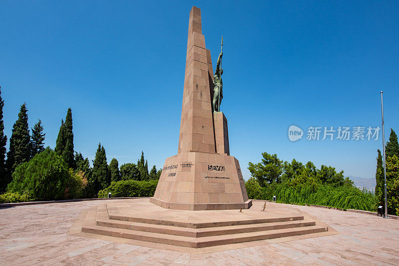 伊兹密尔Menemen地区的Kubilay纪念碑和殉道者