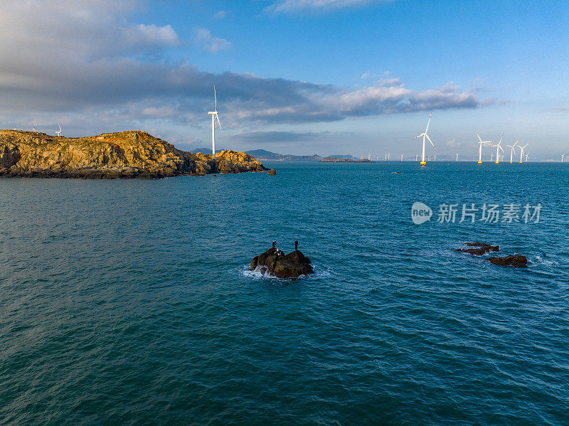 海上风电航拍