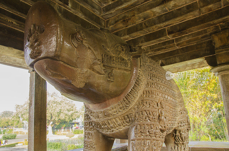 瓦拉哈的偶像，毗湿奴阿凡达在西方集团的寺庙，Khajuraho
