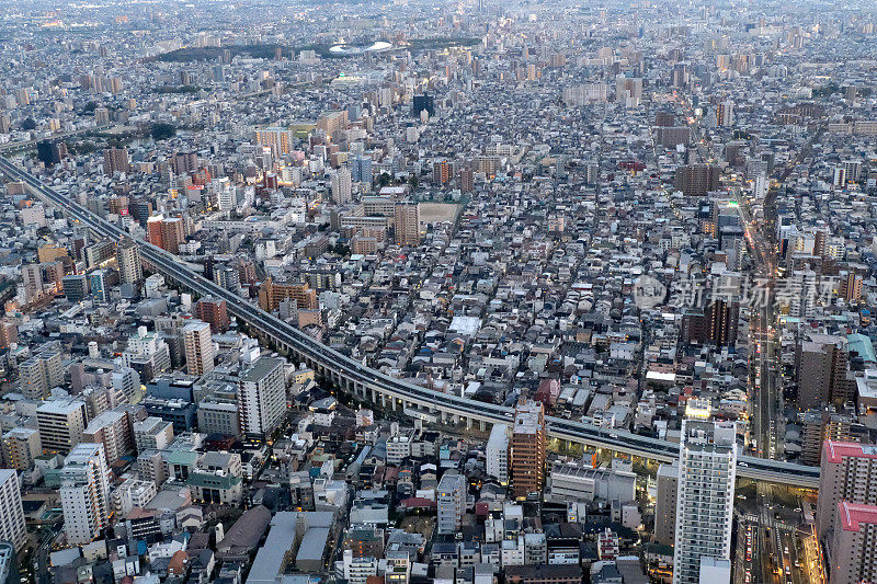 大阪市景，日本