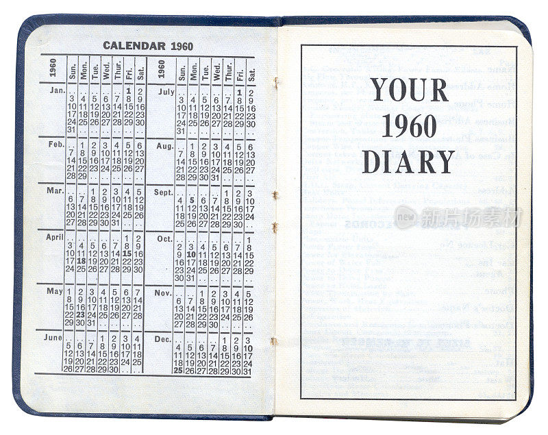 翻开六十年代的日记
