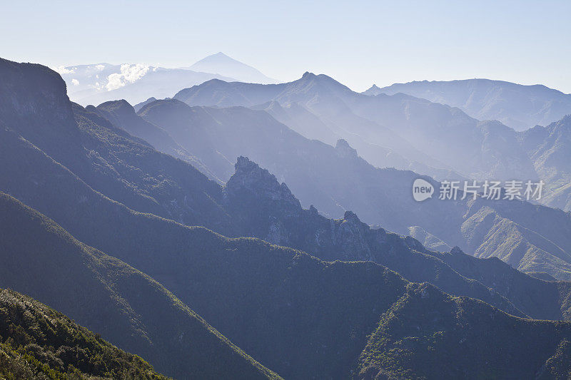 特内里费，加那利群岛，阿纳加山脉，西班牙