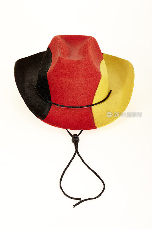 帽子有德国国旗的颜色