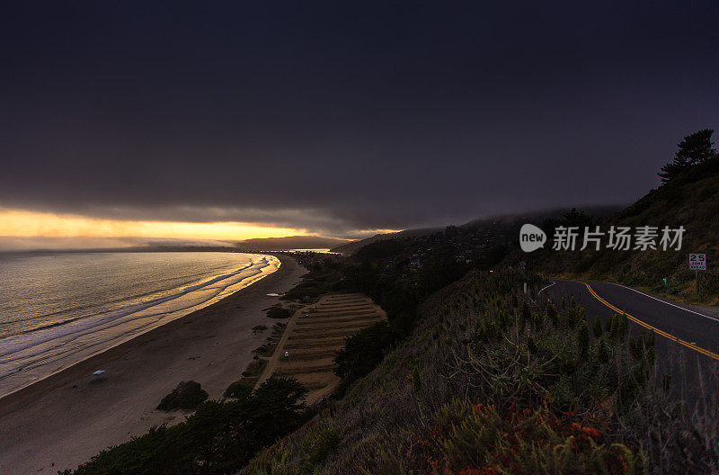 太平洋海岸公路景观