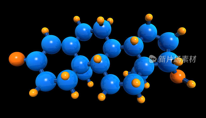 睾酮分子