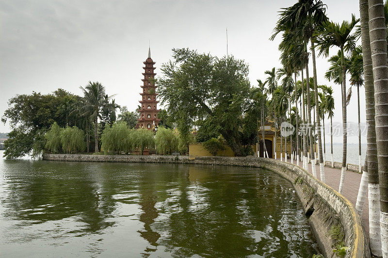 越南河内的胡泰湖