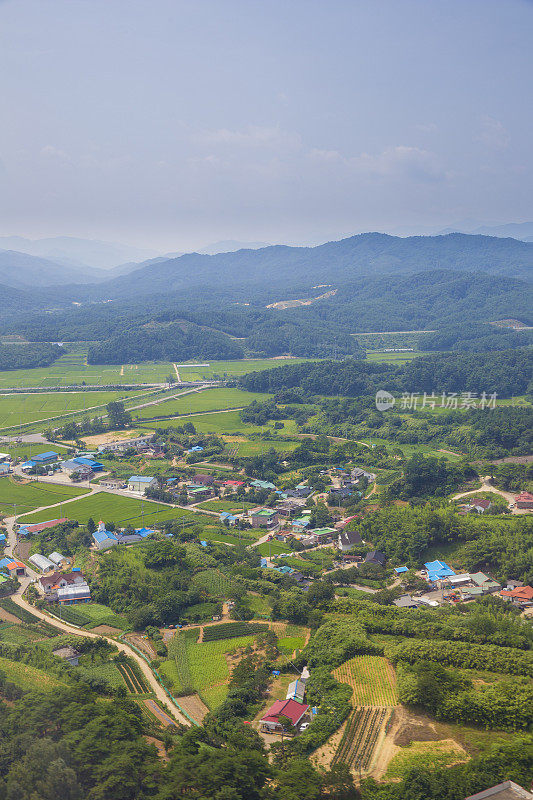 江原道鸟瞰图