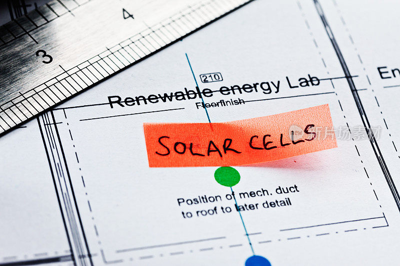 “太阳能电池”标签的可再生能源实验室建设计划