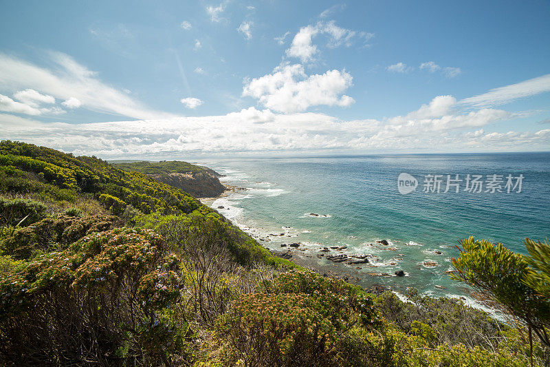 澳大利亚的海岸线