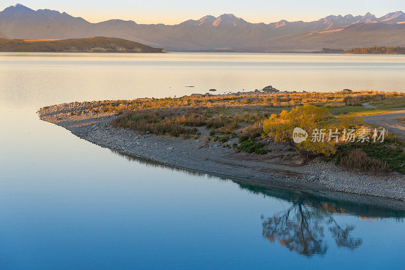 昆斯敦南岛法玛斯的全景