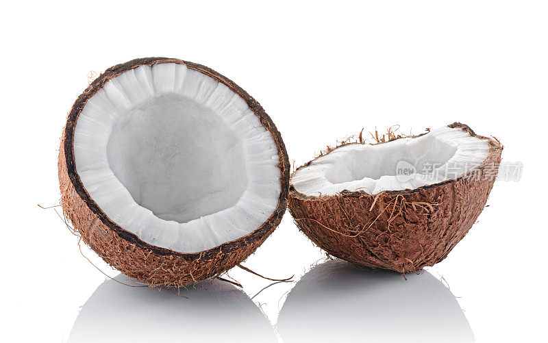 新鲜椰子半块