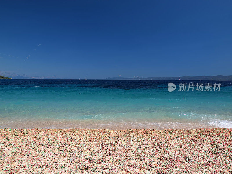 天堂亚得里亚海海滨