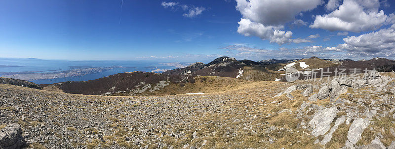 Velebit山景