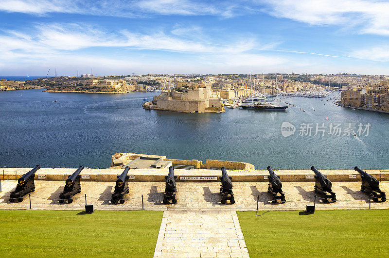 马耳他-地中海旅游目的地，三个城市横跨大港