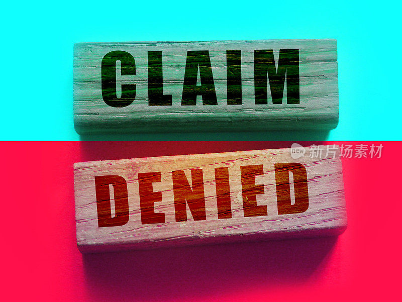 关于木制积木的索赔被驳回。企业融资赞助请求概念、否定回答概念