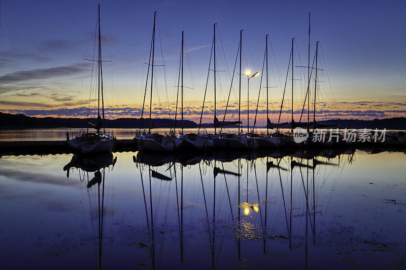 美丽的日落湖(HDRi)