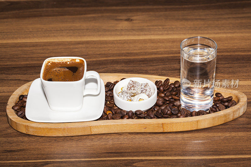 土耳其软糖咖啡