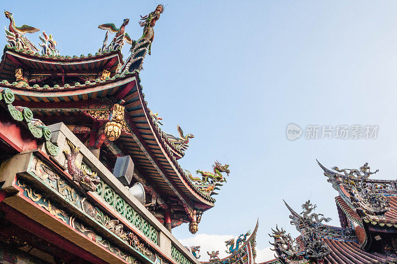 台湾台北梦家龙山寺