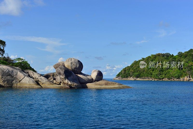 Similan群岛,泰国。