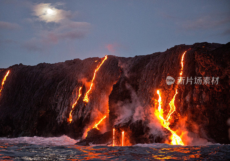 基拉韦厄火山熔岩